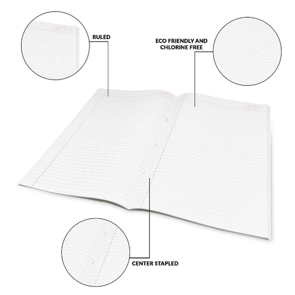 CLASSMATE NOTE BOOK SINGLE LINE 172 PAGE - 19*15.5 cm